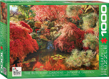 Eurographics Butchart Gardens - Japanese Garden Jigsaw Puzzle (1000-Piece)