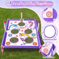 Golray Bean Bag Toss Game For Kids, 2 In 1 Cornhole Board Set Outside Toys For Kids Ages 4-8 With Carnival Party Ring Toss Game, Christmas Birthday Gifts For Boys Girls Toys 2 3 4 5 6 7 8 Years Old