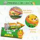 20 Pieces Safari Jungle Party Sign Animal Signs Decorations Wild Animal Directional Signs for Kids Birthday Decorations Welcome
