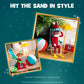 The Elf on the Shelf Beach Vacation Set - 8-Piece The Elf on the Shelf Beach Accessories for Your Scout Elf - Includes Beach Cha