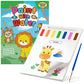 Paint With Water Coloring Book For Toddlers: Mess Free Kids Watercolor Painting Activity Kit - Arts And Crafts For Ages 2 3 4 5