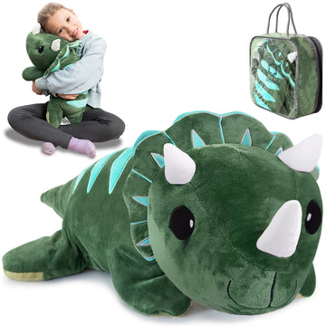Odoxia Weighted Stuffed Animal For Anxiety | 5 Lbs | Calming & Comforting | Dinosaur Stuffed Animal | Weighted Plush Dino | For