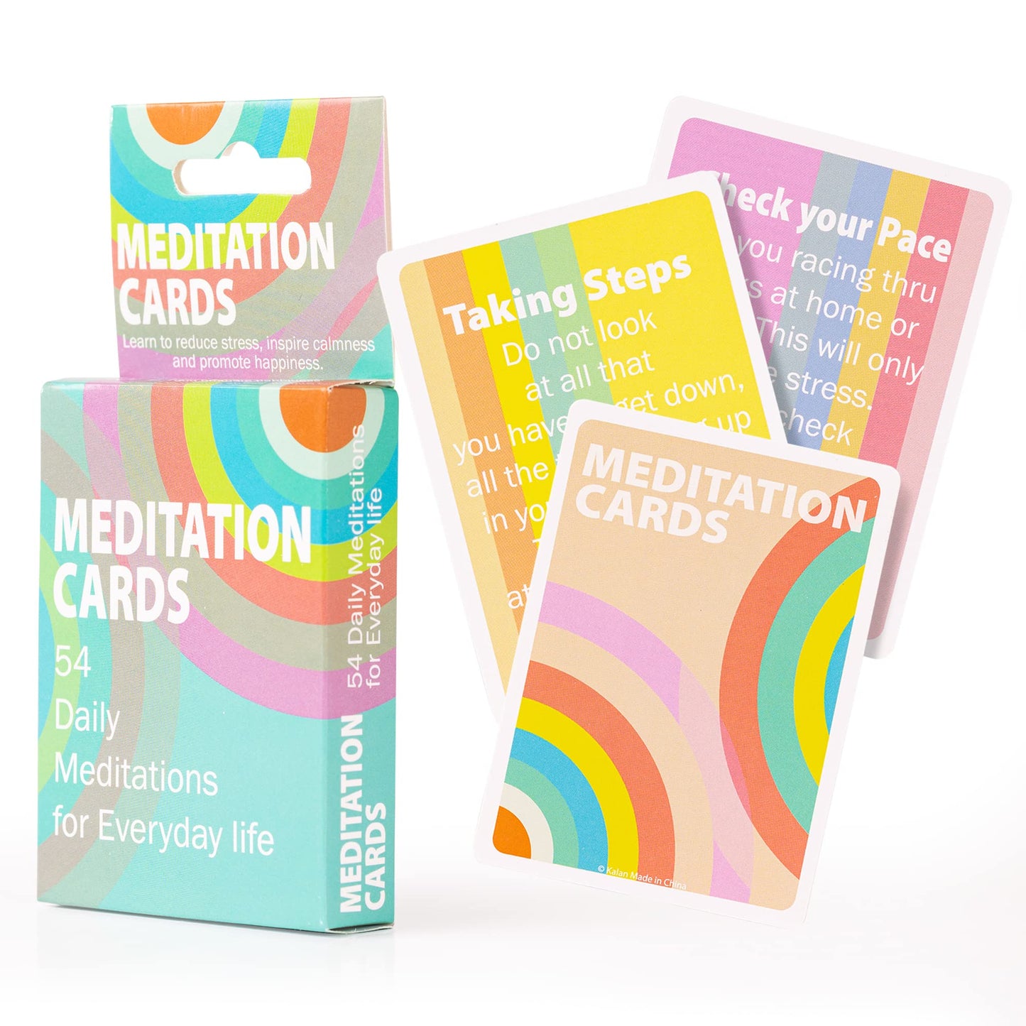 Kalan Self Care Gift Set For Women - Mindfulness Cards, Stress Relief, Meditation, Anxiety Relief, Positive Affirmations & More