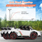 Costzon Ride On Car, Lamborghini Licensed 12V Battery Powered 4Wd Sports Car With Remote Control, 3 Speeds, Hydraulic Doors, Led