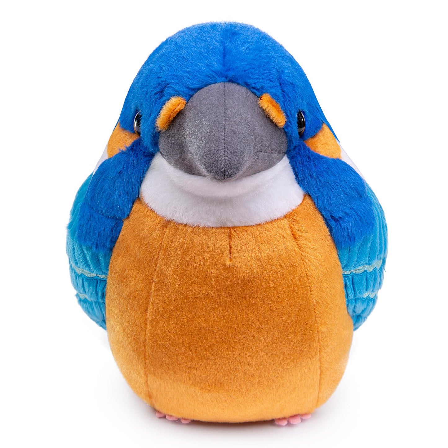 Zhongxin Made Kingfisher Plush Toy - Realistic Kingfisher Stuffed Animals 10Inch, Cute Little Bird Raven Plush As Gift For Your Friends