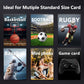 500 Counts Black Card Sleeves Toploaders For Trading Cards,Matte Card Sleeves Deck Card Protectors, Black Soft Sleeves Fit For Mtg, Baseball Card,Sports Cards,Game Card