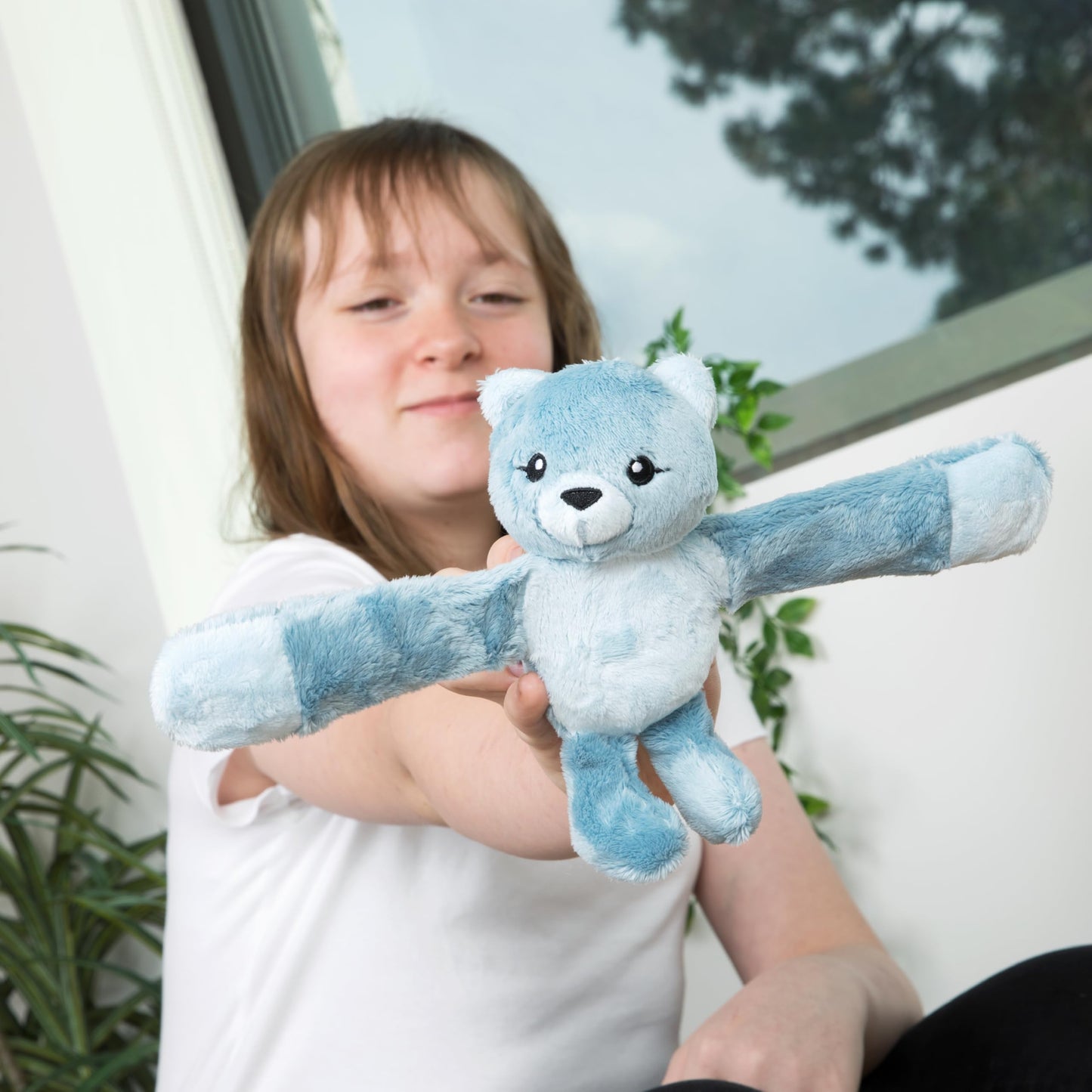 Hugimals Hug Babies Cute Mini Plush Stuffed Animal Bracelet For Kids | Soft & Cuddly Portable Comfort Adorable On-The-Go Compani