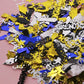 Penta Angel 3Pack 2022 Graduation Table Confetti Gold Blue Silver Black Congrats Grad Diploma Hat Star Confetti for Graduate Par