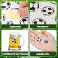 JUMELON 512 Pcs Sports Stickers for Kids - Water-Repellent, Self-Adhesive Soccer Ball Stickers for Water Bottles, Scrapbooks, Sp