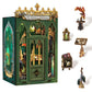 CUTEBEE Book Nook Kit  DIY Miniature House Kits for mature-themed and Teens  Dollhouse Mini Booknook Magic House Bookshelf  DIY Craft Gifts for Family and Friends(The Darkness Herbarium)