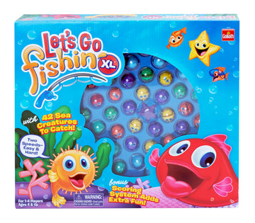 Pressman Let'S Go Fishin' Xl: Deep Sea Edition, Multicolor, 5'