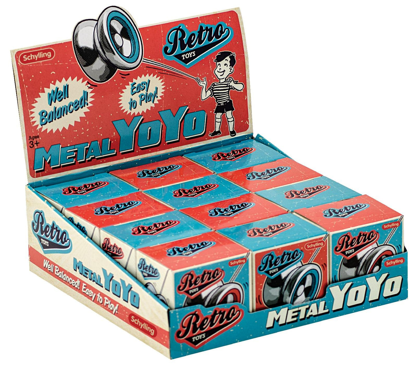 Schylling Retro Metal Yo Yo Toy