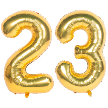 40 Inch Gold Number Balloons Helium Foil Mylar Balloon Birthday Party Banquet Decoration 23