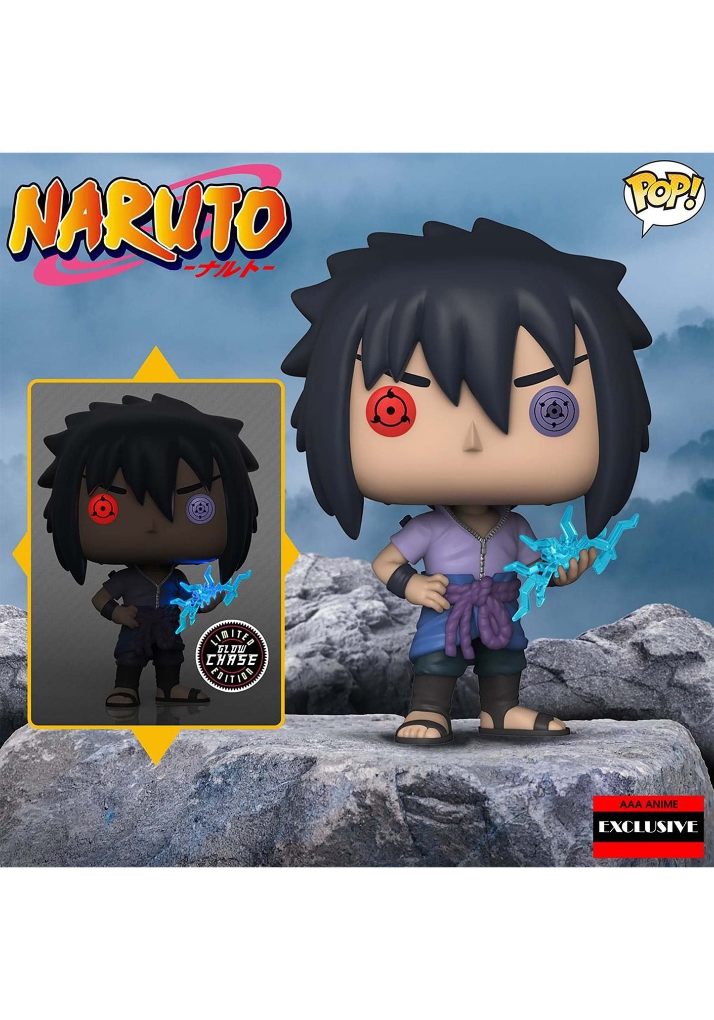 Naruto Sasuke Rinnegan Pop! Vinyl Figure - Aaa Anime - St
