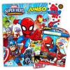 Marvel Spiderman Imagine Ink Coloring Book Set - 1 Mess-Free Book, 1 Coloring Book, Stickers, Mess Free Pen (Spiderman Party Sup