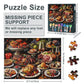 Jigsaw Puzzles 1000 Pieces for mature-themeds  Lavish Feast of Delectable Dishes 1000 Piece Jigsaw Puzzle  mature-themed Jigsaw Puzzles  Educational Toy Finished Size 19.5 x 27.5 Inch