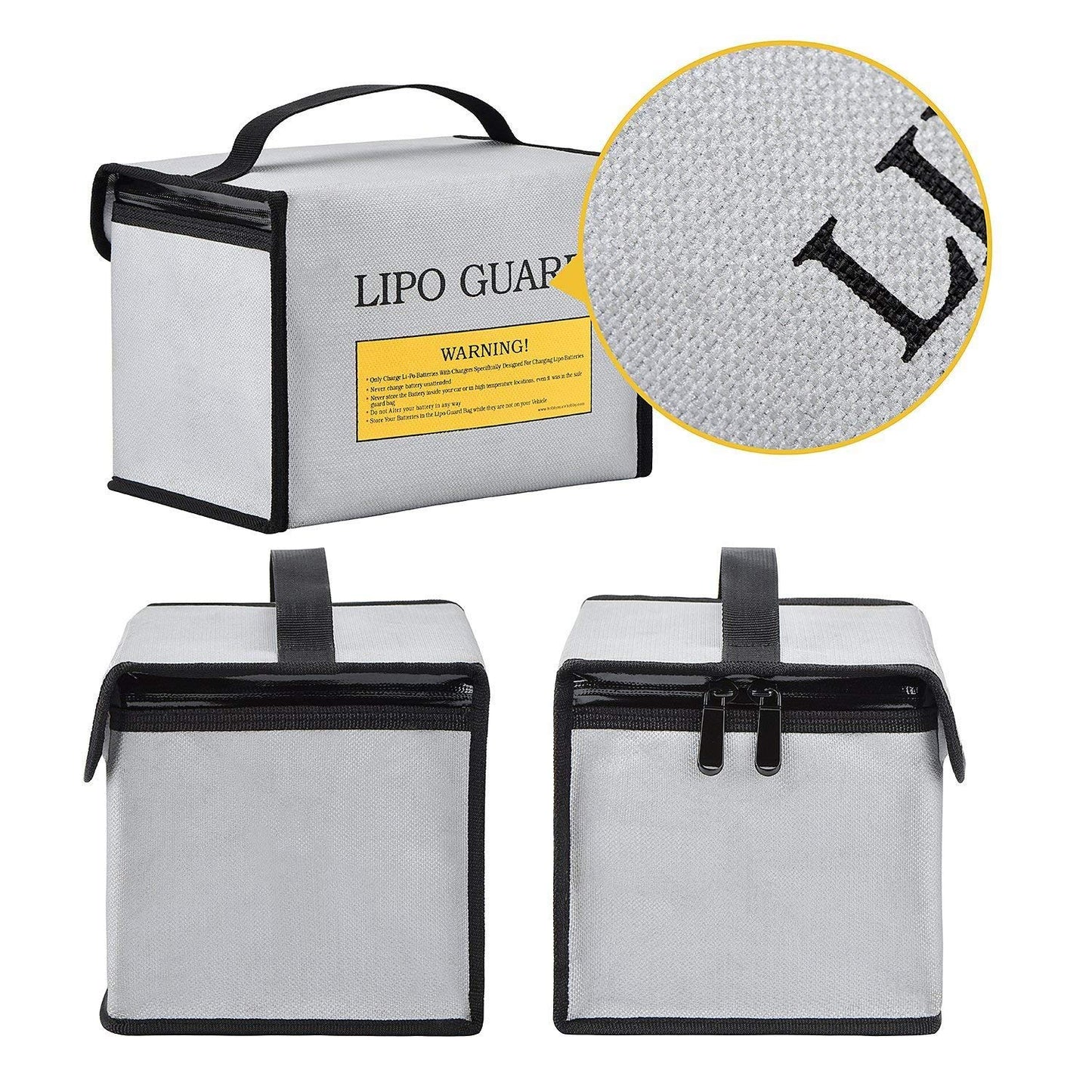 HOBBYMATE Lipo Battery Safe Bag Fireproof - for Lipo Battery Charging Protection, Lipo Battery Storage, Lipo Battery Transportin