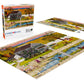 Buffalo Games - Charles Wysocki - Nantucket Flower Shop - 300 Piece Jigsaw Puzzle For Adults -Challenging Puzzle Perfect For Gam
