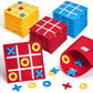 JoyCat Tic Tac Toe Strategic Board Game for Kids and Family,Birthday Party Favors,Classic Educational Toys for Goodie Bag Stuffe