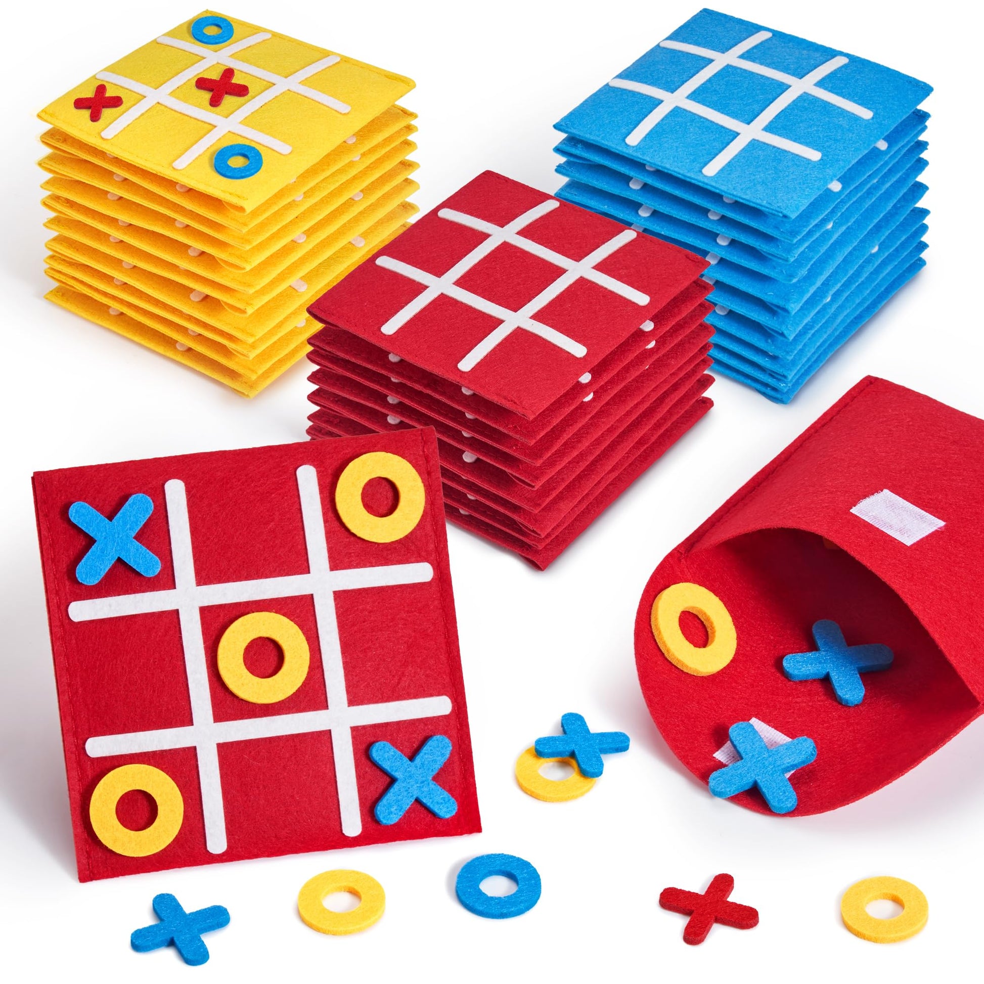 JoyCat Tic Tac Toe Strategic Board Game for Kids and Family,Birthday Party Favors,Classic Educational Toys for Goodie Bag Stuffe