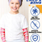 Xuhal 12 Pairs Arm Sleeves For Kids Baseball Compression Sleeve Camouflage Uv Sun Protection Cooling Arm Cover For Boys Girls (C