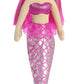 Aurora® Enchanting Sea Sparkles™ Garnet Stuffed Doll - Imaginative Play - Magical Companions - Pink 18 Inches