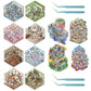 DIY 3D Sticker Scene, 12 Sets Fun DIY 3D House Stickers, Make Your Own Mini Room Scenes, Cute Cartoon 3D Miniature Scene Sticker