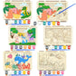 Vileafy 6-Pack Creative 3D Puzzles for Painting Party Favors & Classroom Activities - Dinosaur, Jungle & Ocean Crafts Kit with I