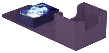 Ultimate Guard Sidewinder 100+, Deck Box For 100 Double-Sleeved Tcg Cards, Purple, Magnetic Closure & Microfiber Inner Lining For Secure Storage
