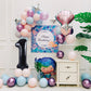 Smlpuame 40 Inch Number Balloon 0-9 Black Large Number 1 Balloons,Digital Balloons For Birthday Party Celebration Decorations Su