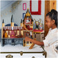 Wizarding World Harry Potter Magical Minis Hogwarts Castle Playset with Lights & Sounds, 24"x6.38"x15", Includes Exclusive Hermione Doll