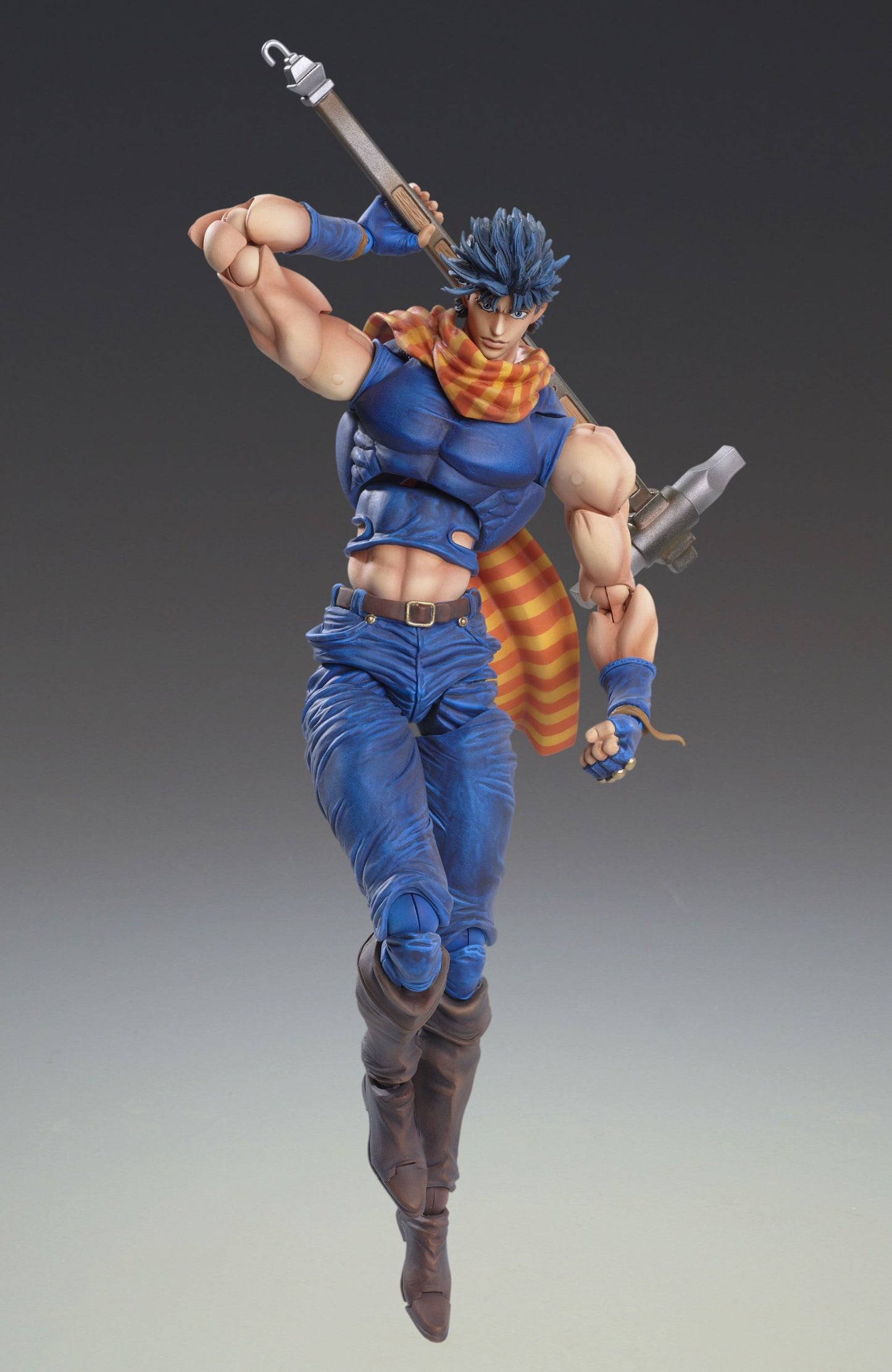 Jojo'S Bizarre Adventure 2Nd Joseph Joestar (Color Directed By Hirohiko Araki) 7 Inch Pvcabs Painted Movable Figure