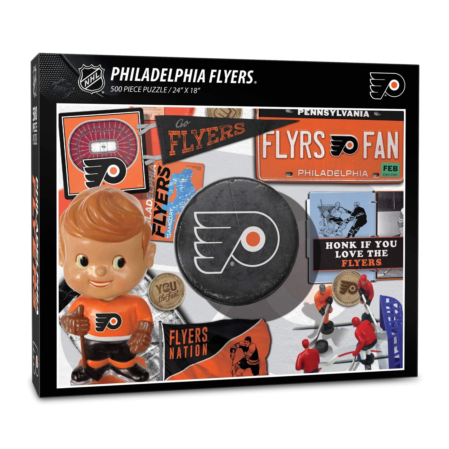 Youthefan Nhl Philadelphia Flyers Retro Series 500Pc Puzzle