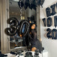 IWERP Black Mylar Foil Number 40 Balloons, 40 Inch for 40th Birthday and Anniversary Decorations