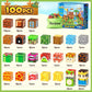 100Pcs Magnetic Blocks - Build Mine Magnet World Game Adventure Set Stem Building Toys For Kids 3+ Years Old 1 Magnetic Cubes Fo