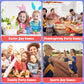 4Pcs Outdoor Games Potato Sack Race Bags For Kids And Adults, Lawn Games For Outside Backyard Field Day Picnic 4Th Of July Activ