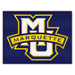 FANMATS 1607 Marquette University All-Star Mat | Navy | 33.75x42.5 | MU with Wordmark Primary Logo