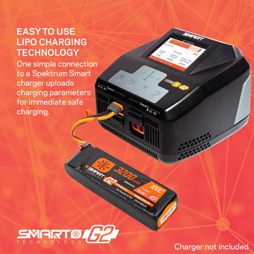 Spektrum 11.1V 1300mAh 3S 30C Smart LiPo G2: IC3, SPMX133S30