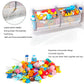 Ligereza 2-In-1 Bath Toy Storage Double Capacity Bath Toy Holder Helps Bath Toy Storage For Tub Classification, Bath Toy Organiz