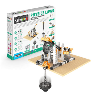 Engino- Stem Toys, Physics Laws: Inertia, Friction, Circular Motion, Construction Toys For Kids 9+, Educational Toys, Gifts For Boys & Girls (6 Model Options)