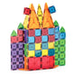 Magna-Tiles Combo 62-Piece Magnetic Construction Set, The Original Magnetic Building Brand