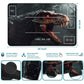 Rwutytiul Dragon Forest Card Playmat 24 X 14 Inch With Tube Bag, Card Gameplay Playmat With Zones Commander Deck Board Mtg Rpg C