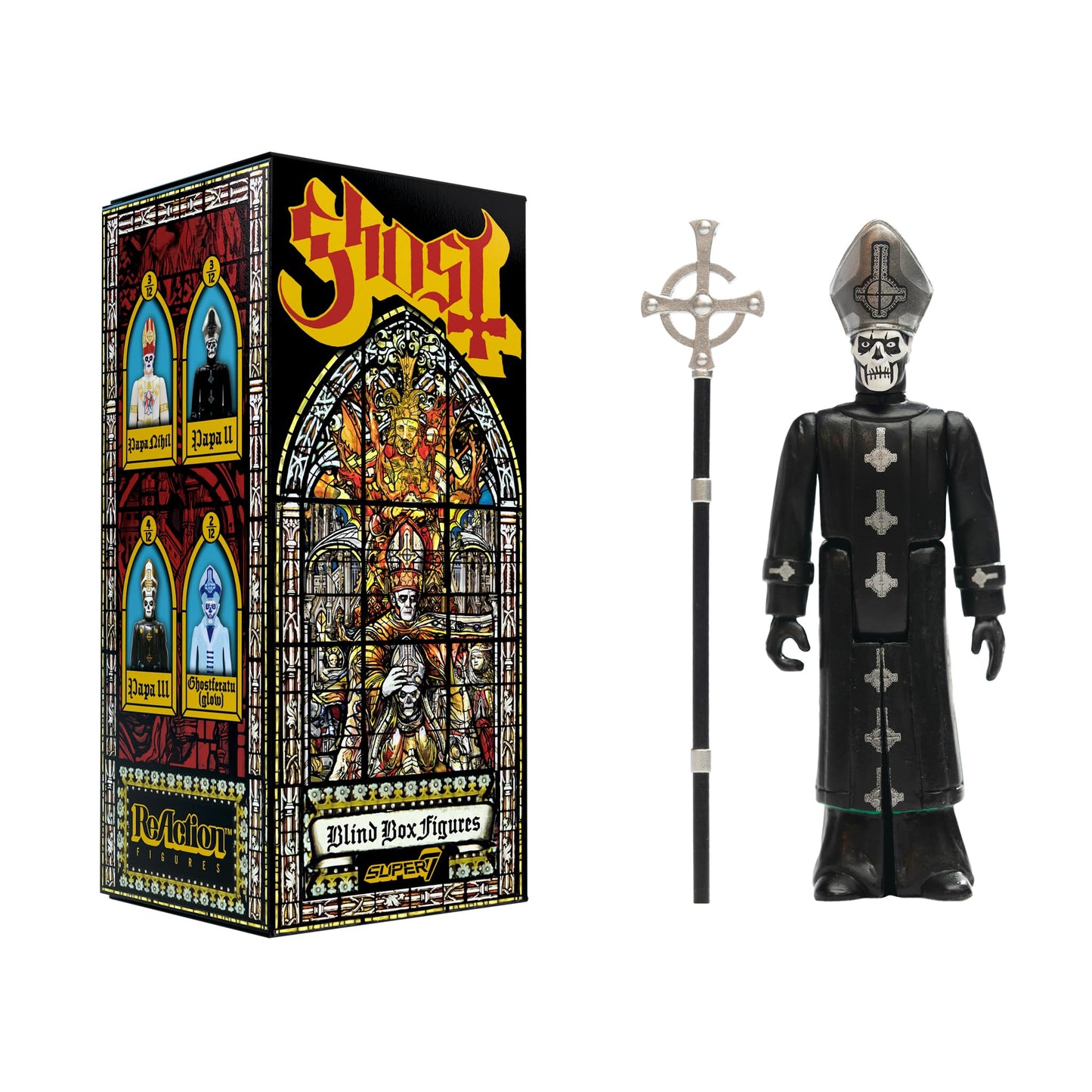 Super7 Ghost Blind Box Wave 01 - Blind Box Flat - Set Of 12 Action Figures