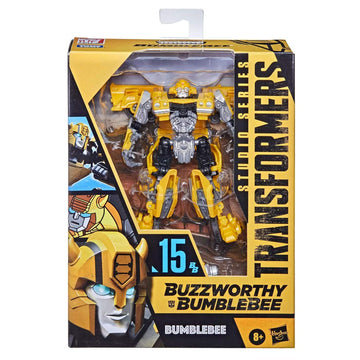 Transformers 2021 Buzzworthy Bumblebee Studio Series #15Bb Deluxe Classic Camaro Bumblebee With Charlie Figure