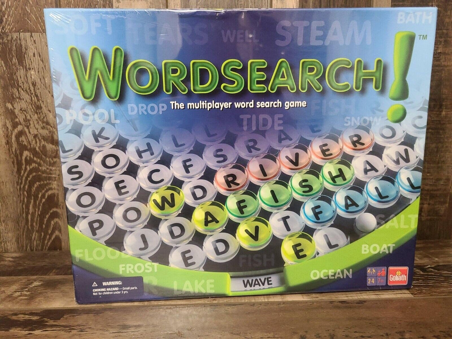 Goliath WordSearch Game - Fast-Paced Word Finding Fun - Multi Color - Model 70477 - Paper Material
