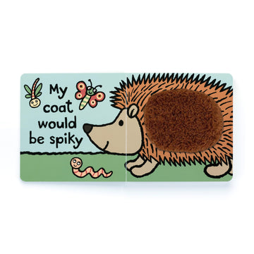 Jellycat If I Were A Hedgehog: A Baby Touch And Feel Board Book Children'S Book - Baby Gift