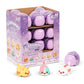 Aphmau Mystery MeeMeows Squishy Figures - Medium, Berry Color, Model 6601, Plastic Material, Styles Vary