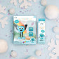 Glo Pals Blair Water-Activated Bath Toy With 6 Reusable Light-Up Cubes For Sensory Play