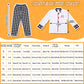 Haysandy 3 Pieces Halloween Kids Chef Costume Role Play Chef Costume With Hat For Boys And Girls(Large)