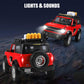 Toy Cars 1:24 Diecast, Trucks Pull Back Truck Toy, Gifts For Kids Boys Car Lovers Collection, Red